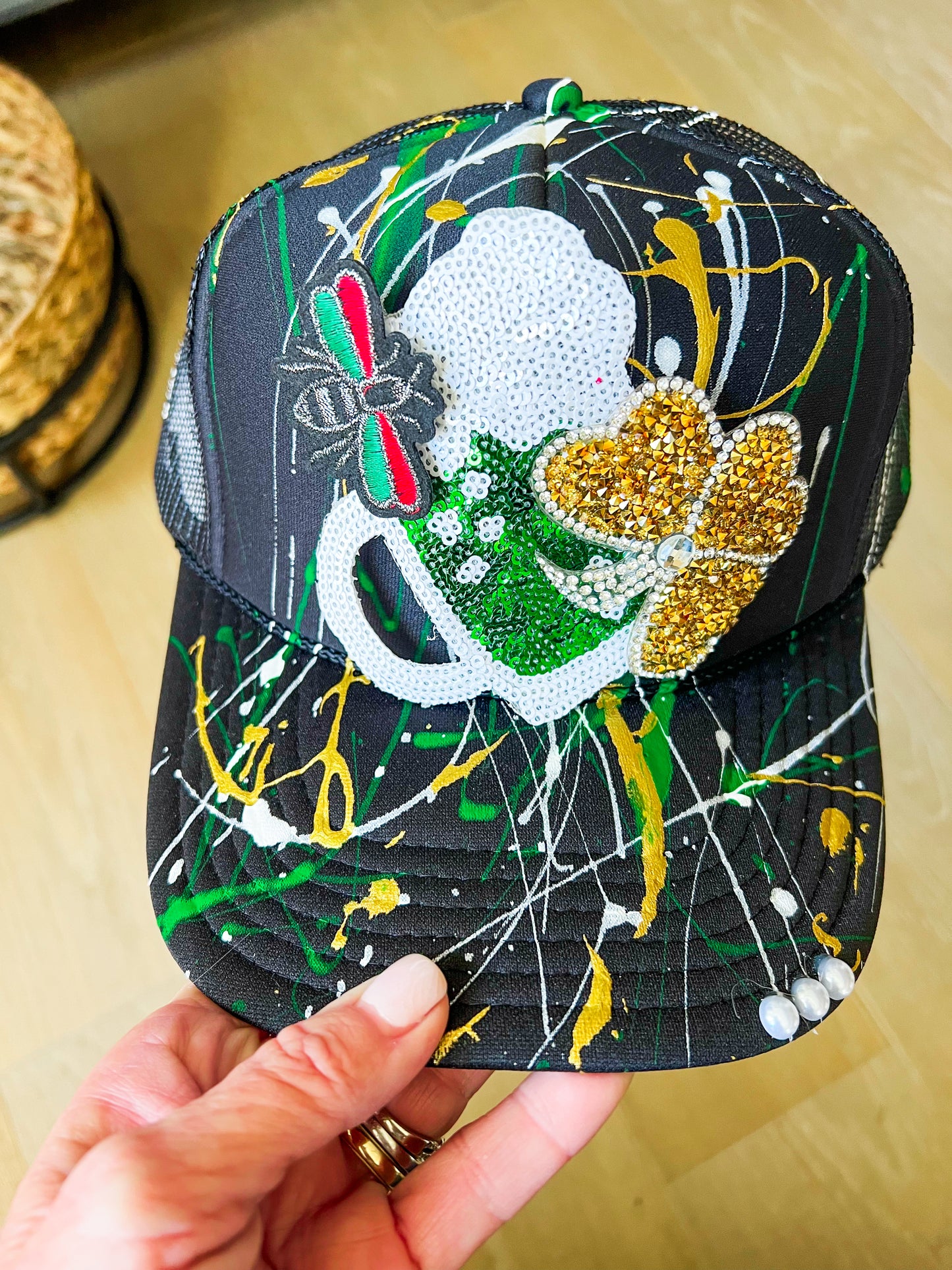 Beer Me Trucker- Solid Black