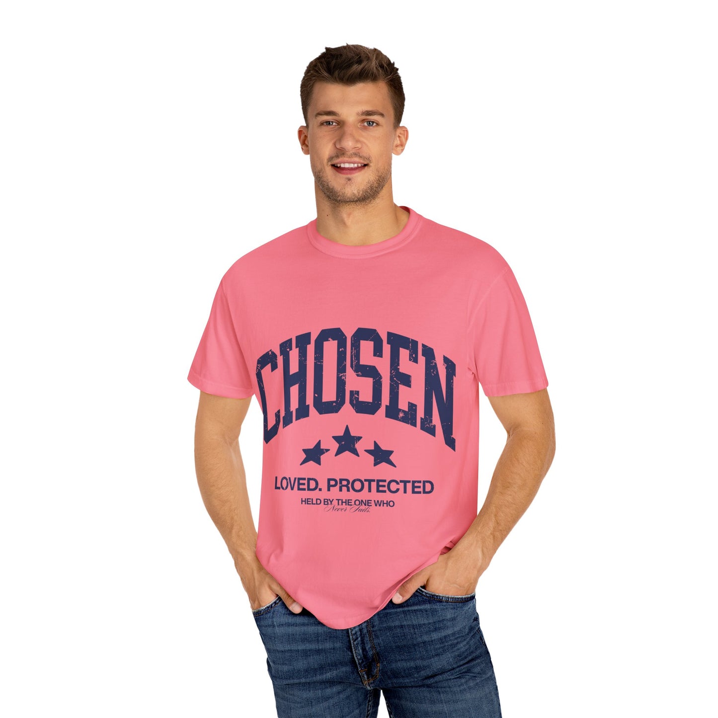 Chosen T-Shirt — "Chosen: Loved. Protected." Graphic Tee