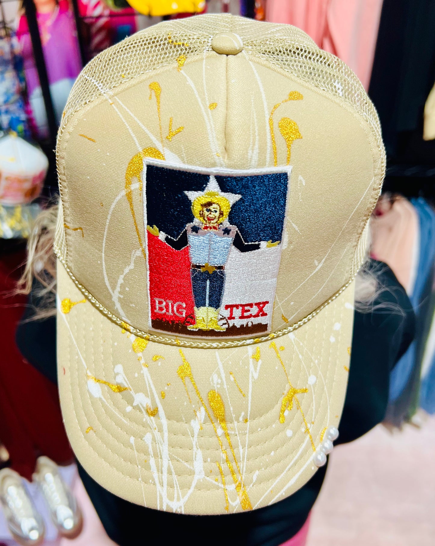 Big Tex Flag, Beige