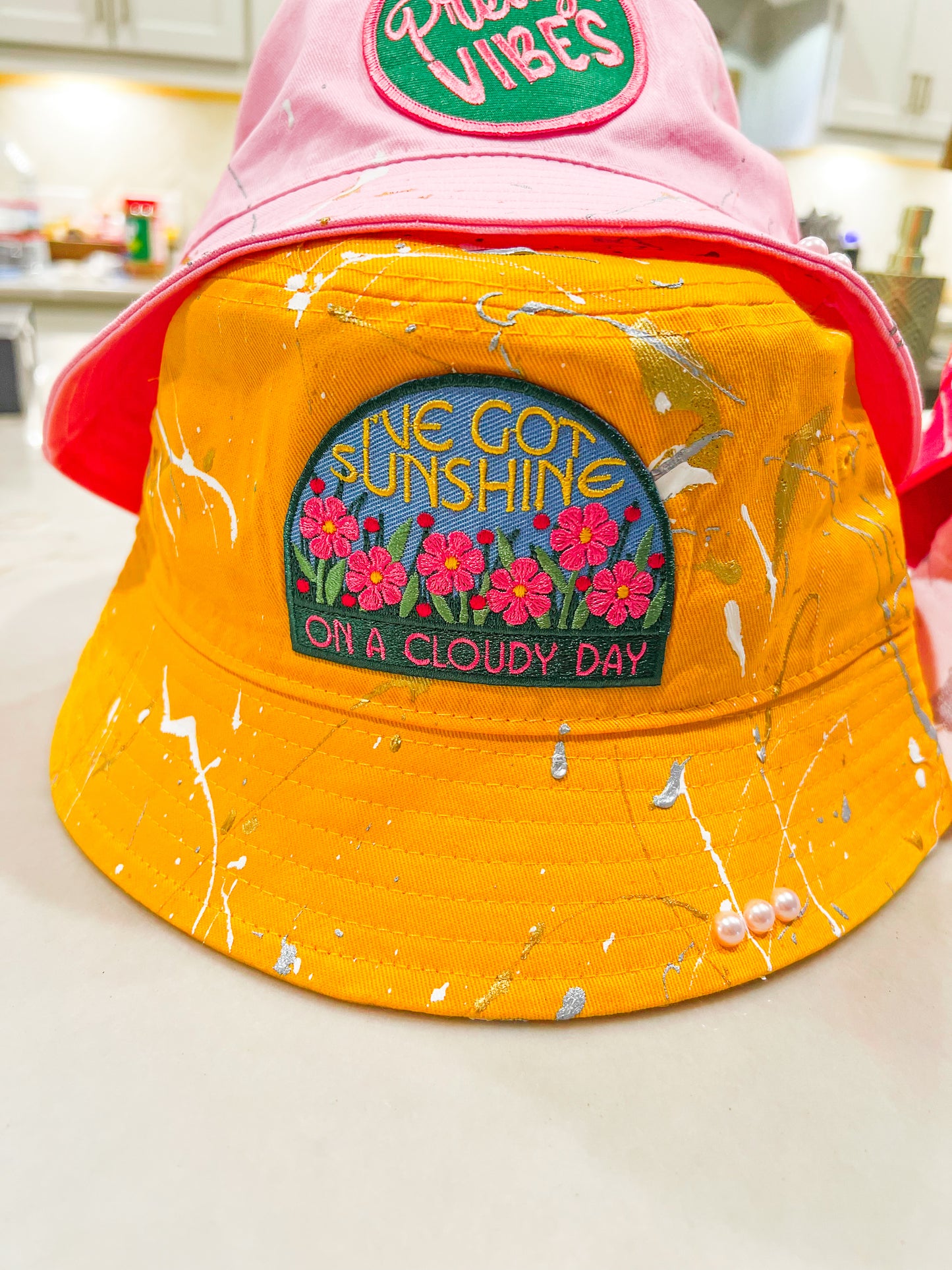 I’ve Got Sunshine Bucket Hat- Gold
