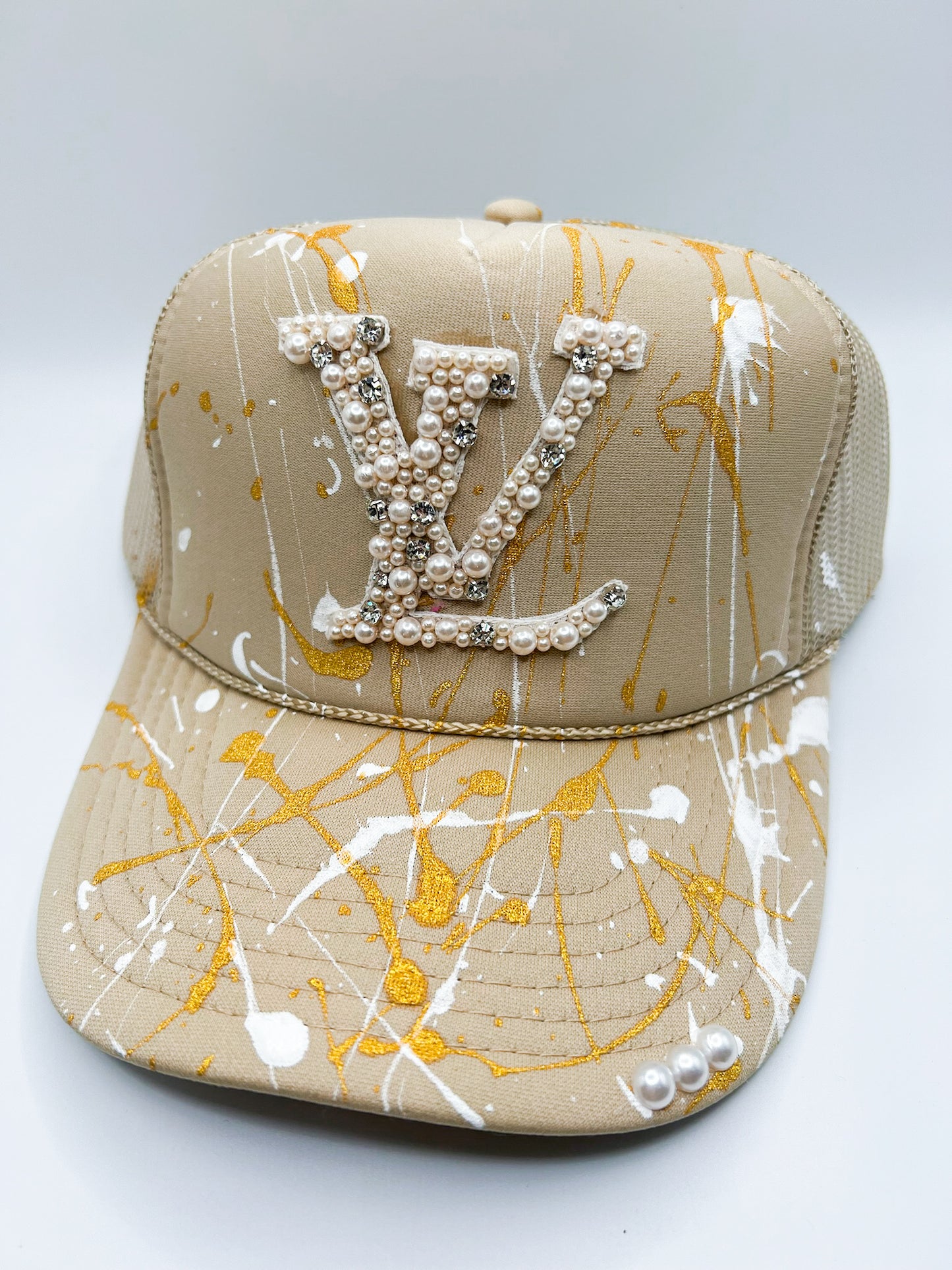 Pearl Large LV, Beige