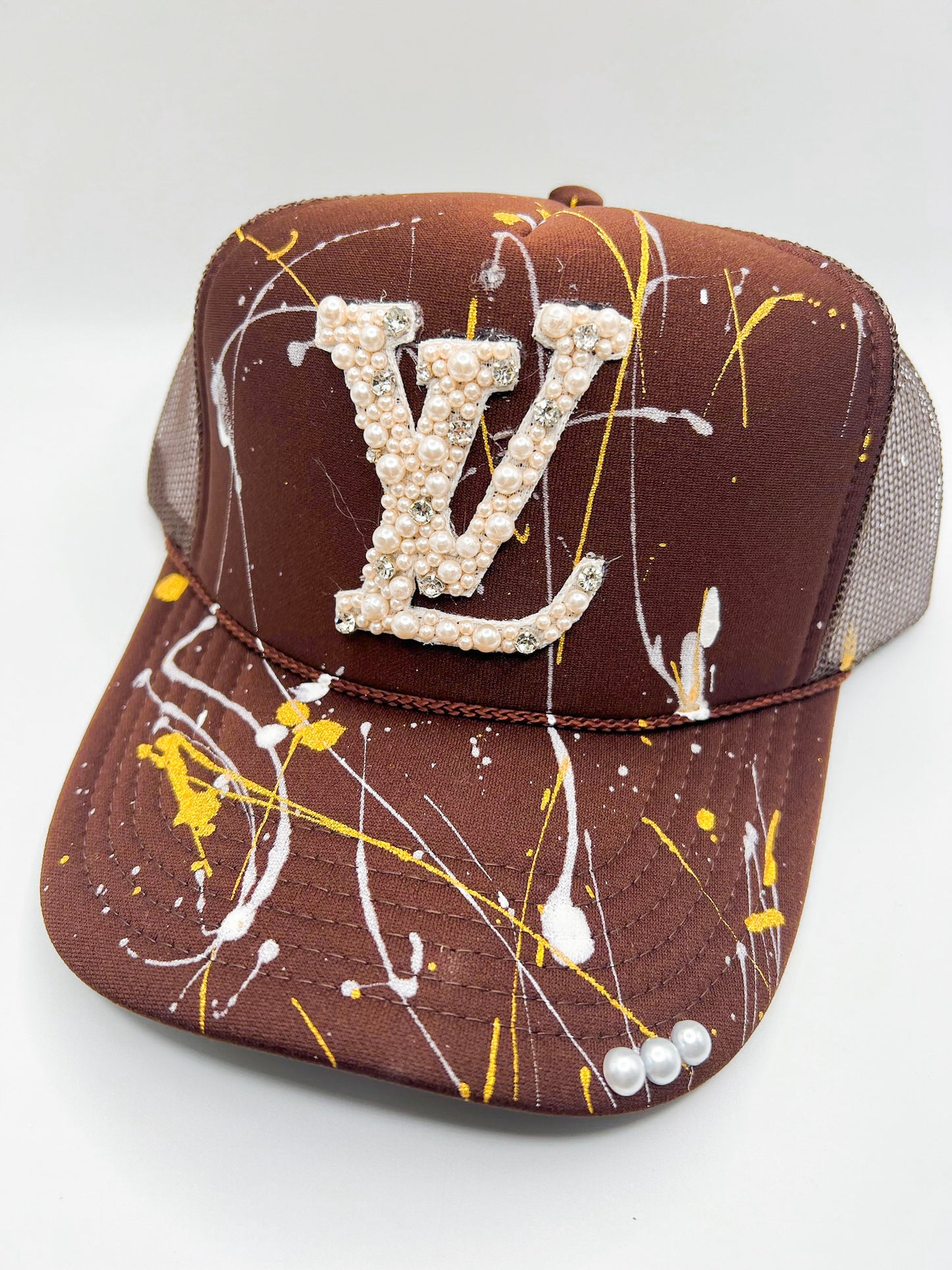 Pearl Large LV, Brown