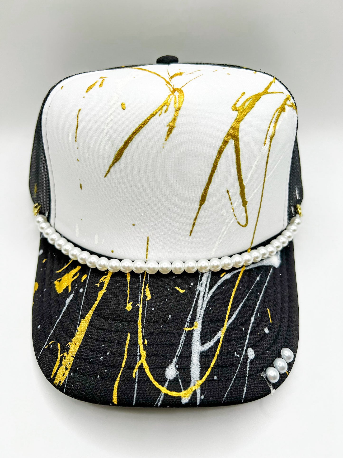 Pearls Alone Hat Band