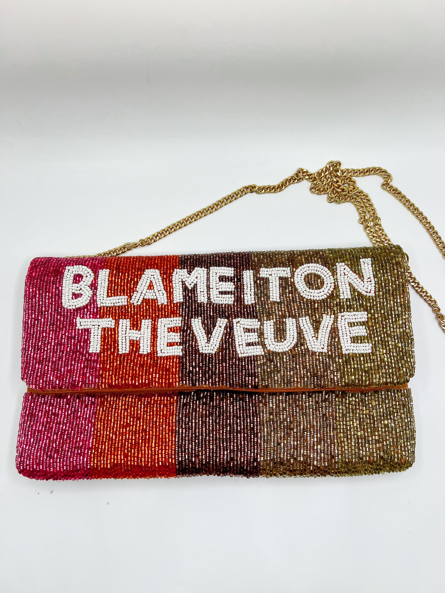 Beaded Clutch- Blame it on the Veuve