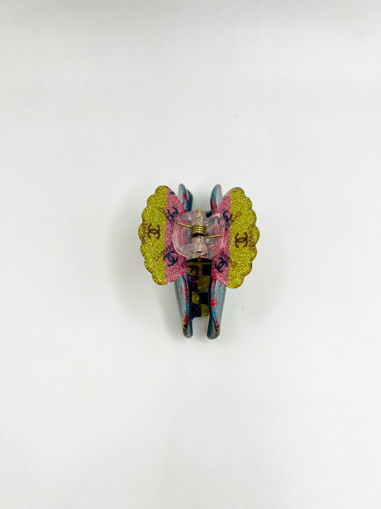 Mini Hair Clip- Colorblock