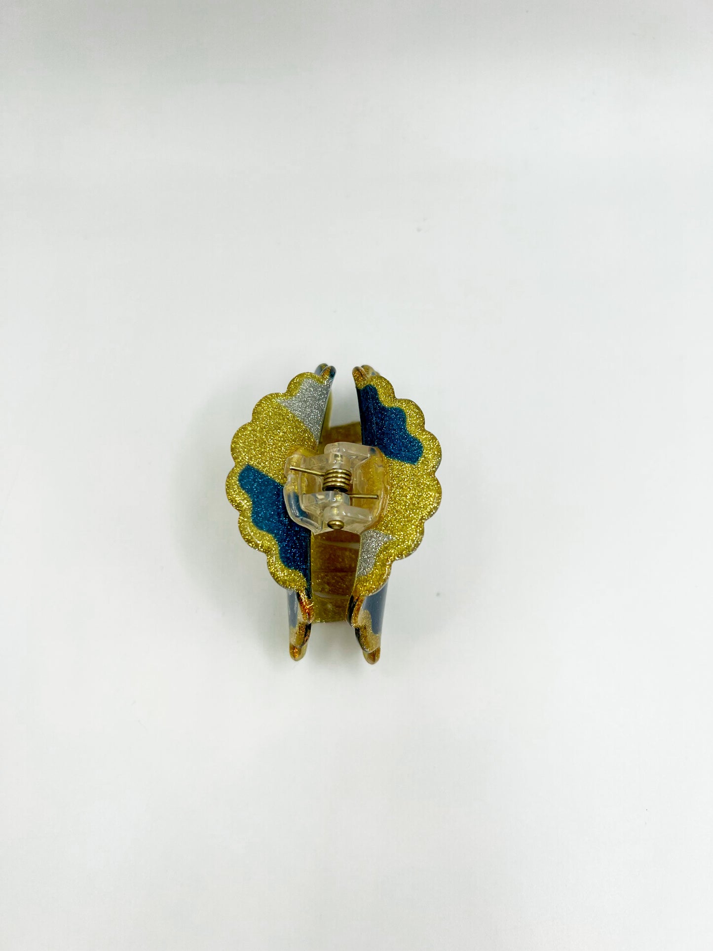 Mini Hair Clip- Multi Glitter
