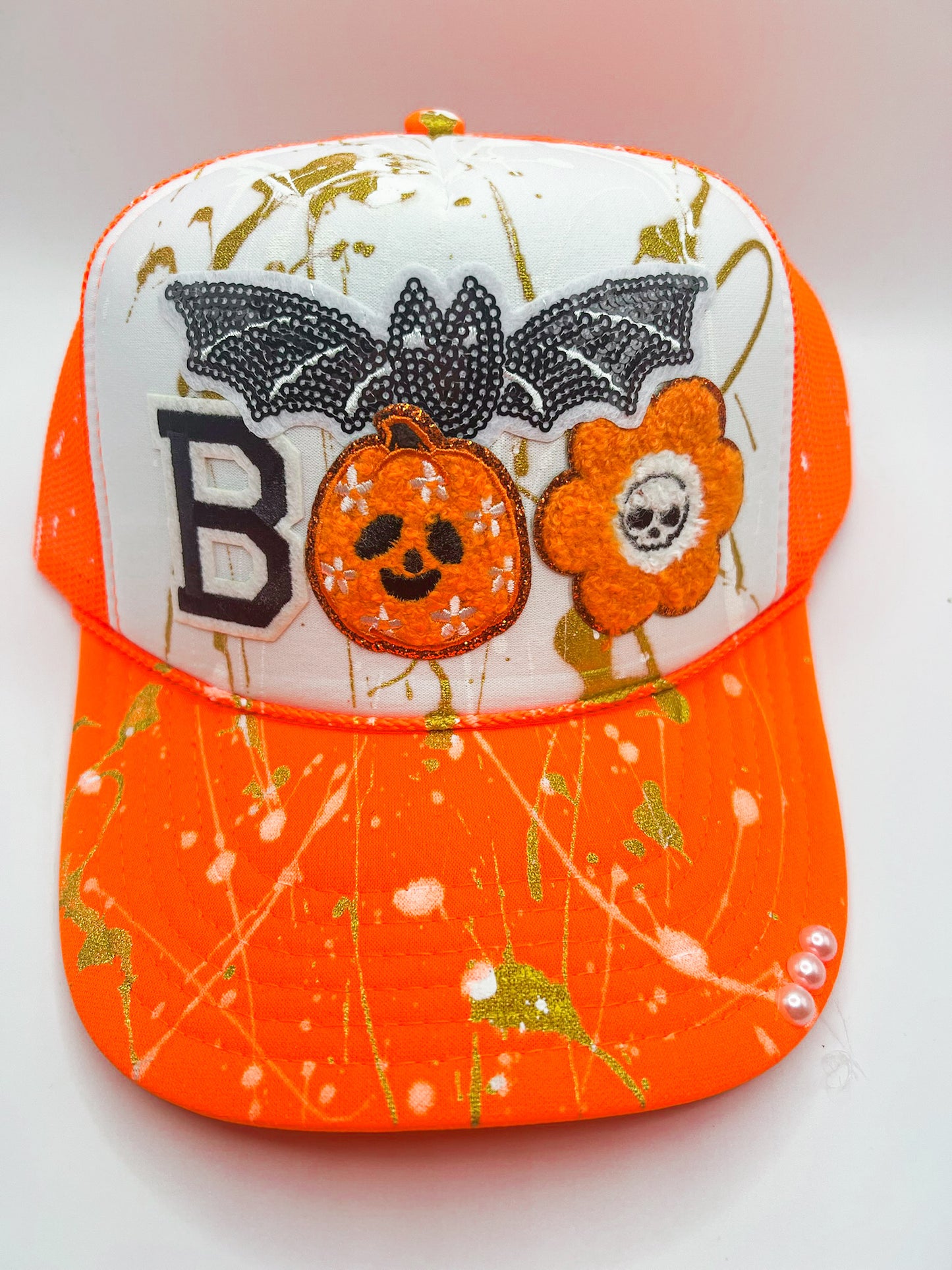 Bat BOO - Neon Orange
