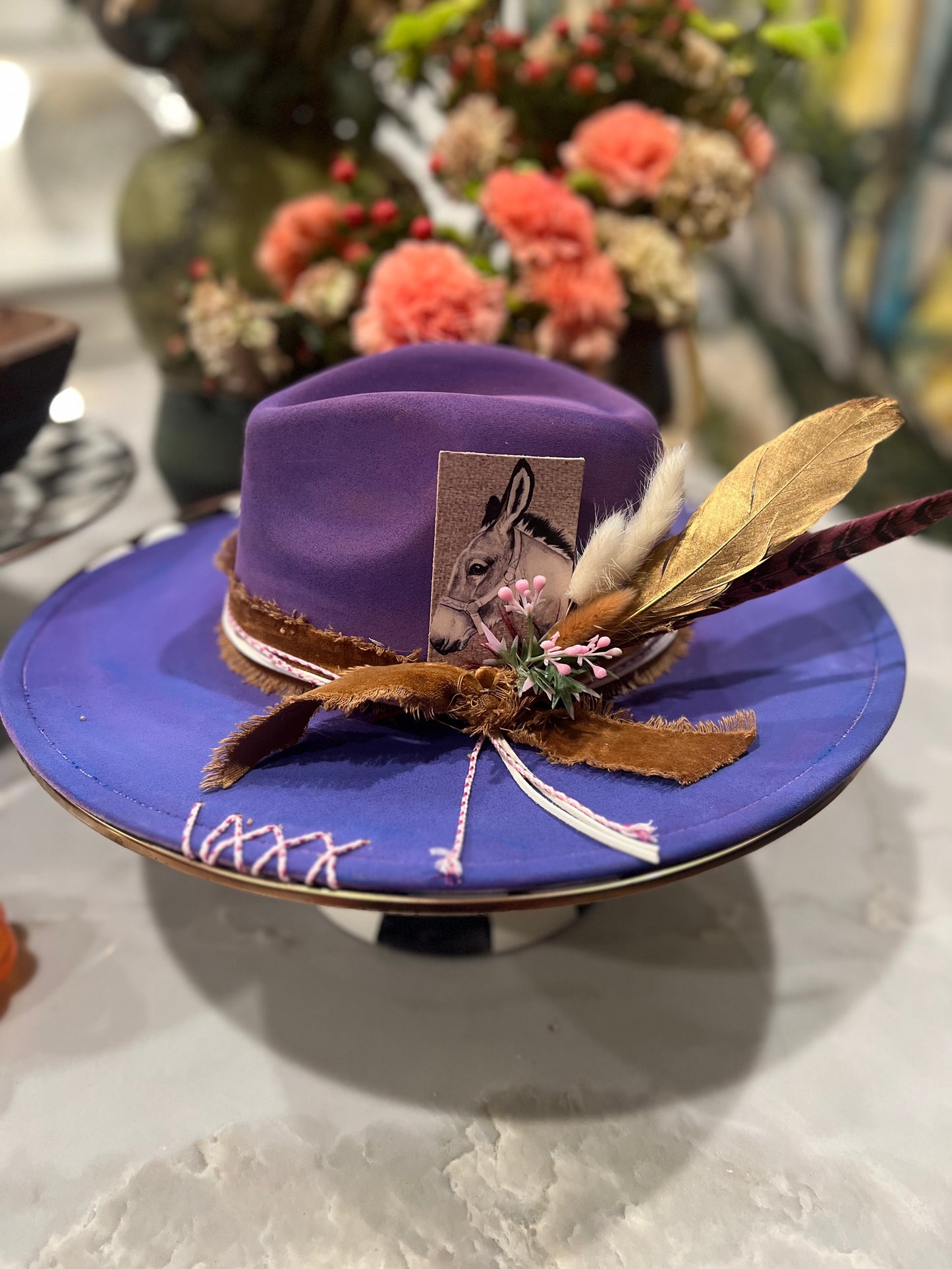 Dolly - Wide Brim, Purple