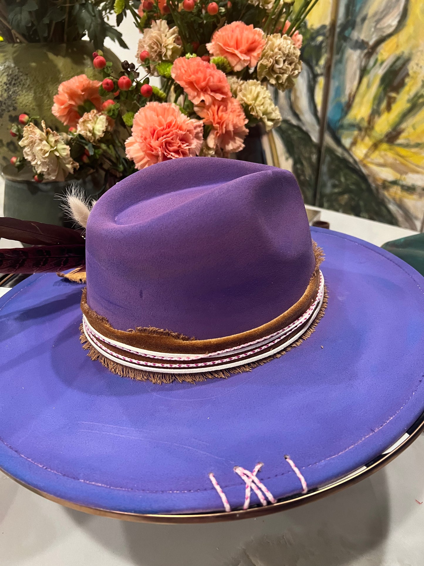 Dolly - Wide Brim, Purple