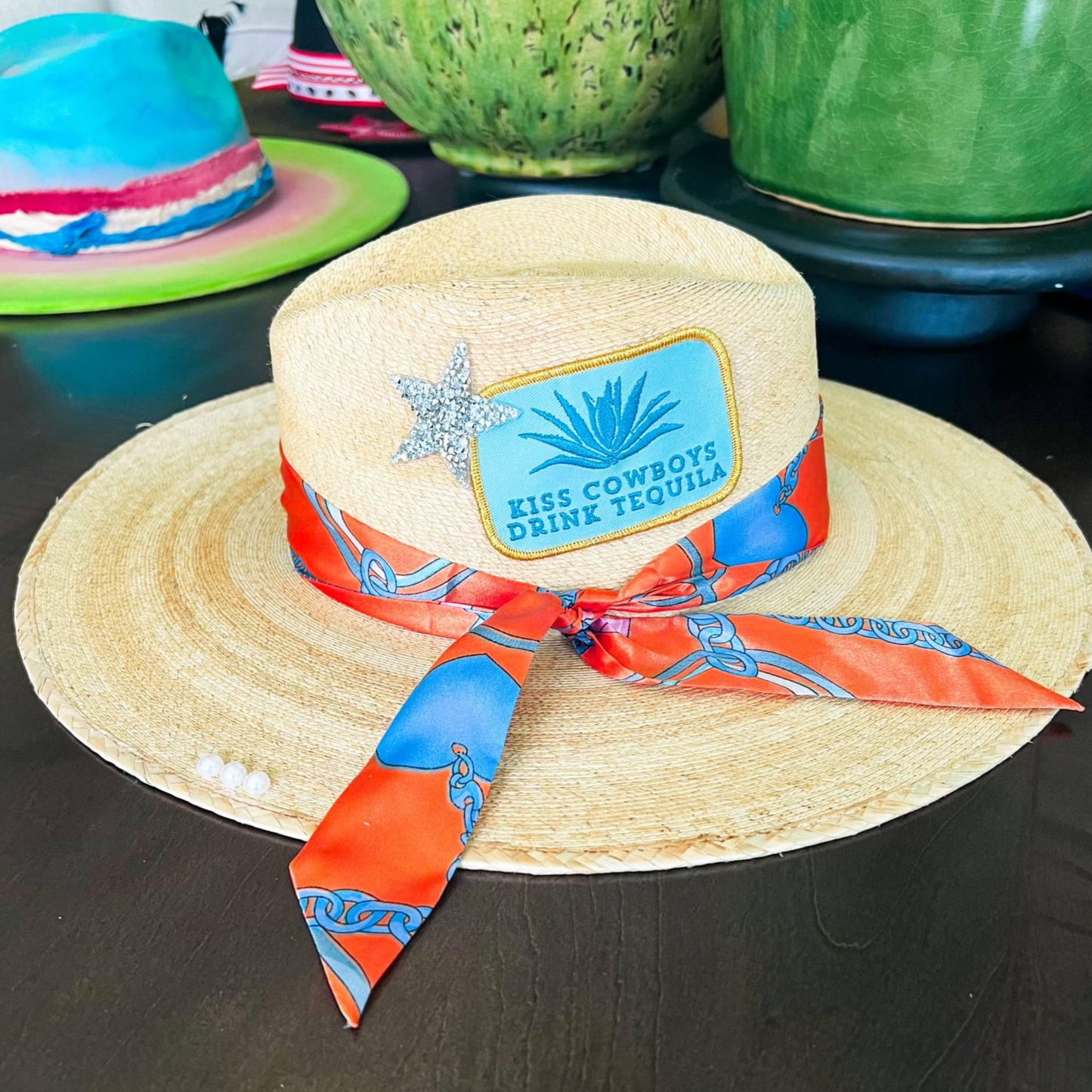 100% Palm Tequila Wide Brim
