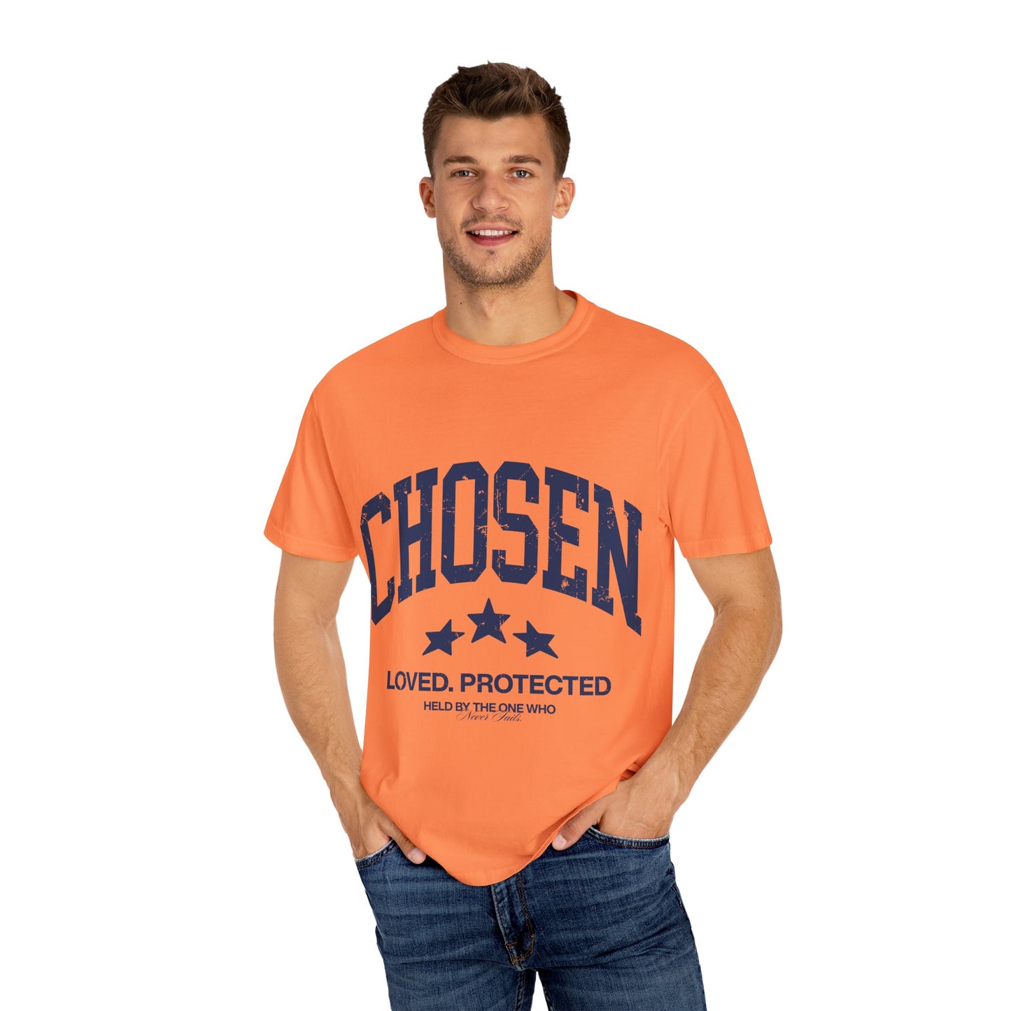 Chosen T-Shirt — "Chosen: Loved. Protected." Graphic Tee