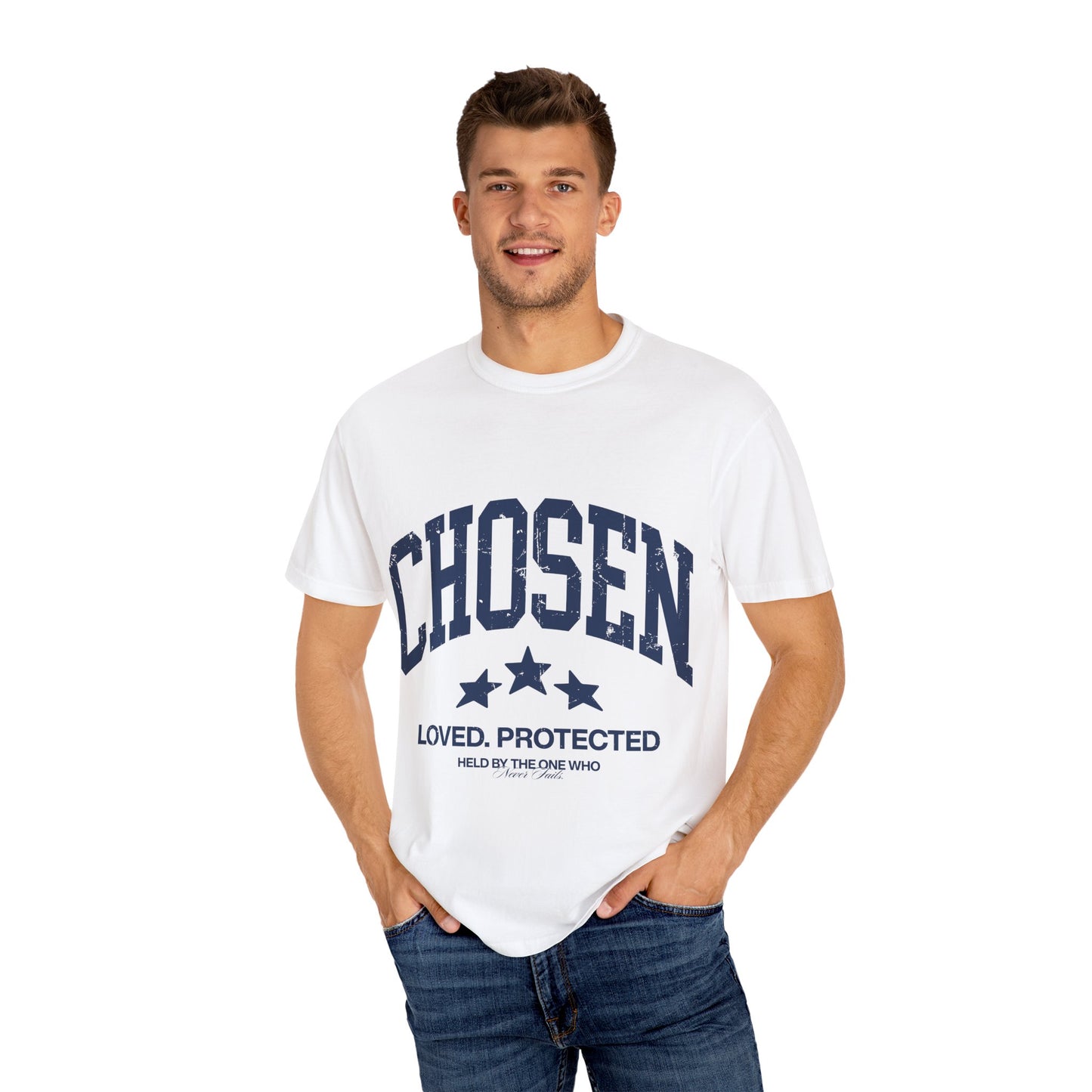 Chosen T-Shirt — "Chosen: Loved. Protected." Graphic Tee