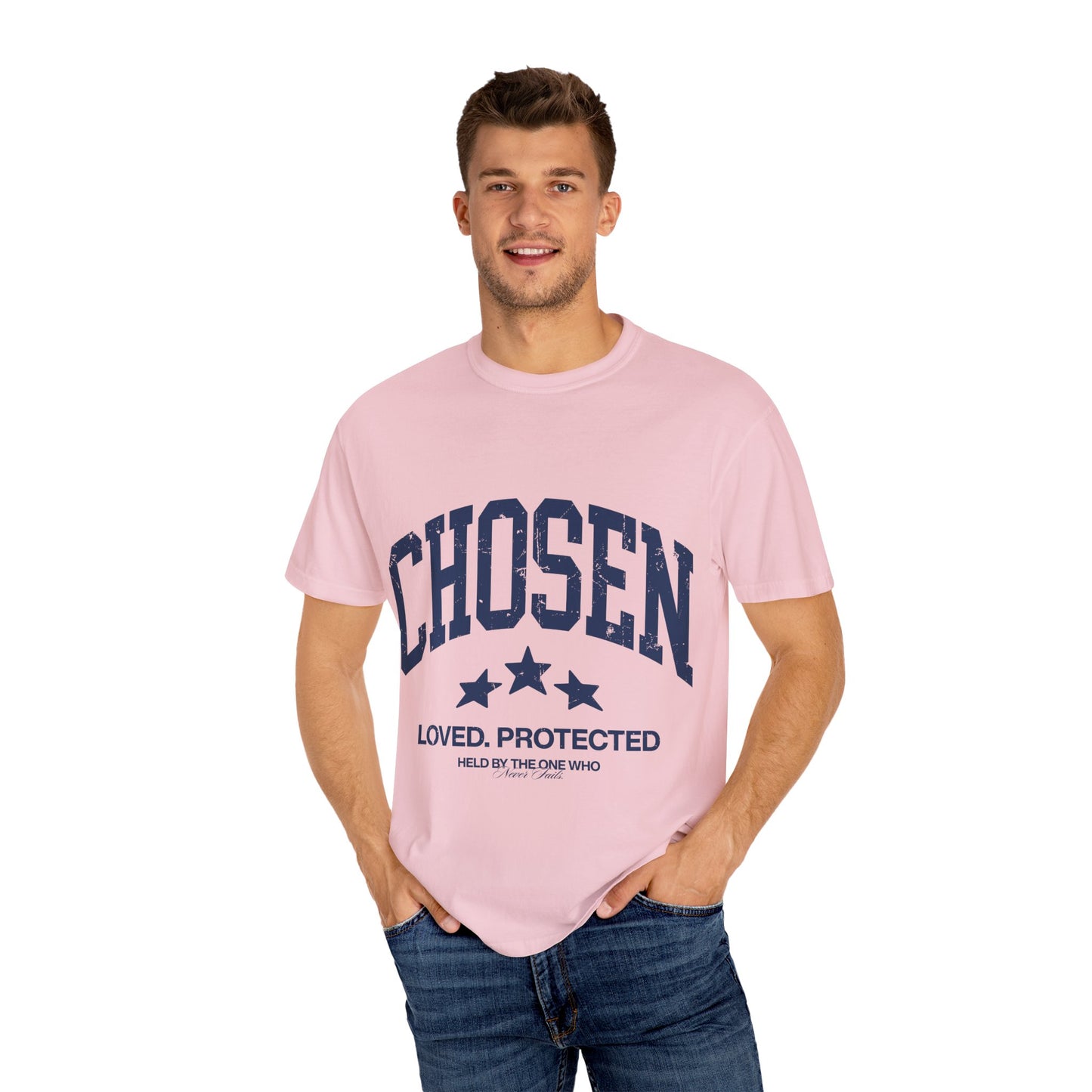 Chosen T-Shirt — "Chosen: Loved. Protected." Graphic Tee
