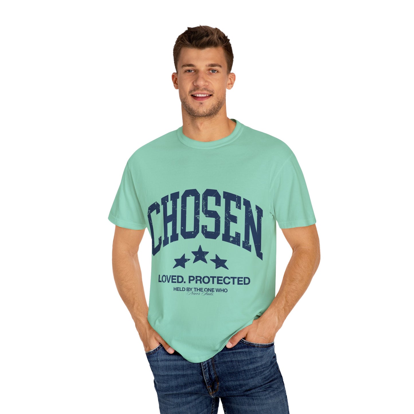 Chosen T-Shirt — "Chosen: Loved. Protected." Graphic Tee