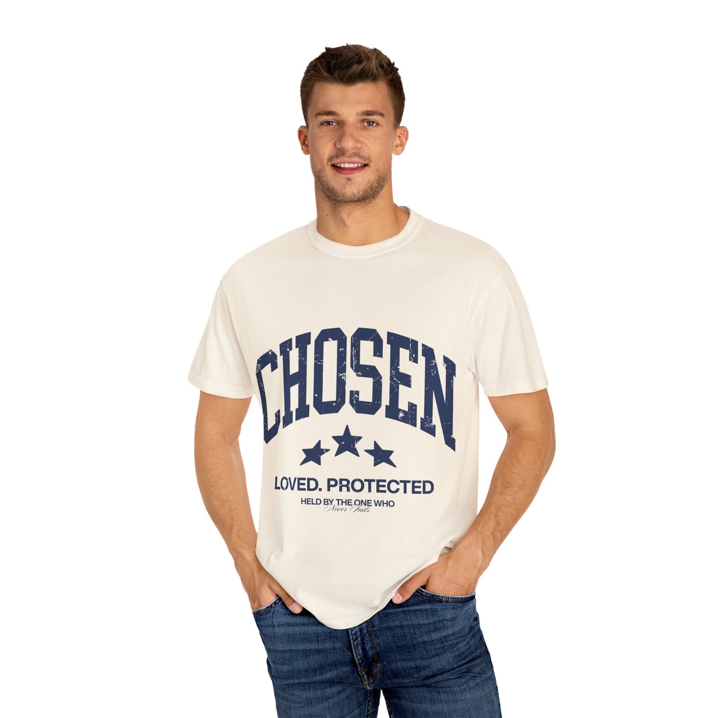 Chosen T-Shirt — "Chosen: Loved. Protected." Graphic Tee