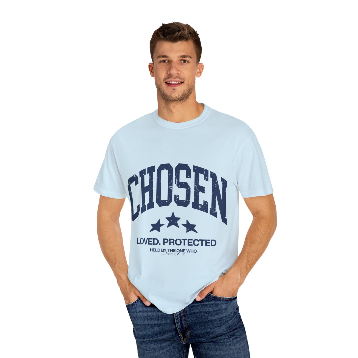 Chosen T-Shirt — "Chosen: Loved. Protected." Graphic Tee
