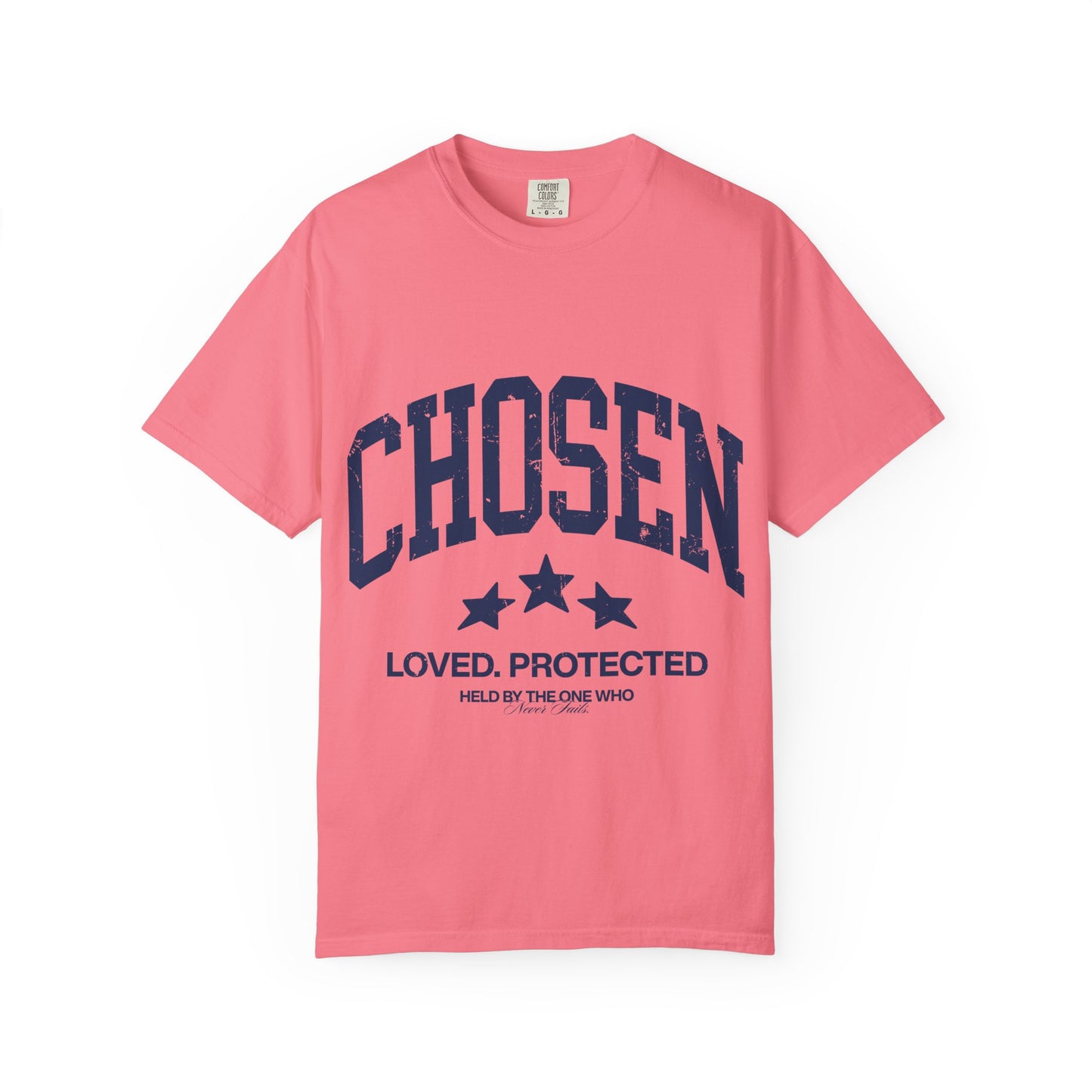 Chosen T-Shirt — "Chosen: Loved. Protected." Graphic Tee