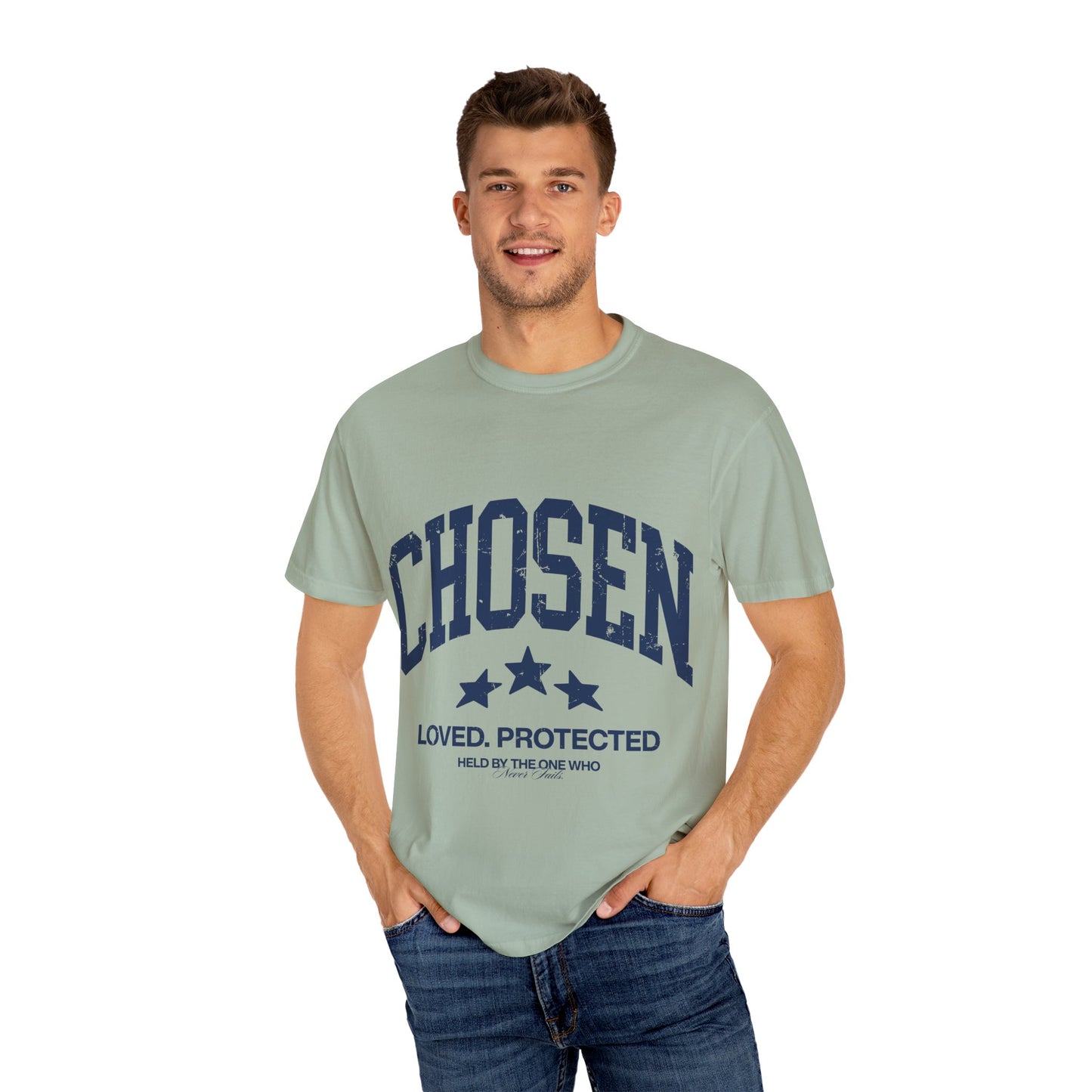 Chosen T-Shirt — "Chosen: Loved. Protected." Graphic Tee