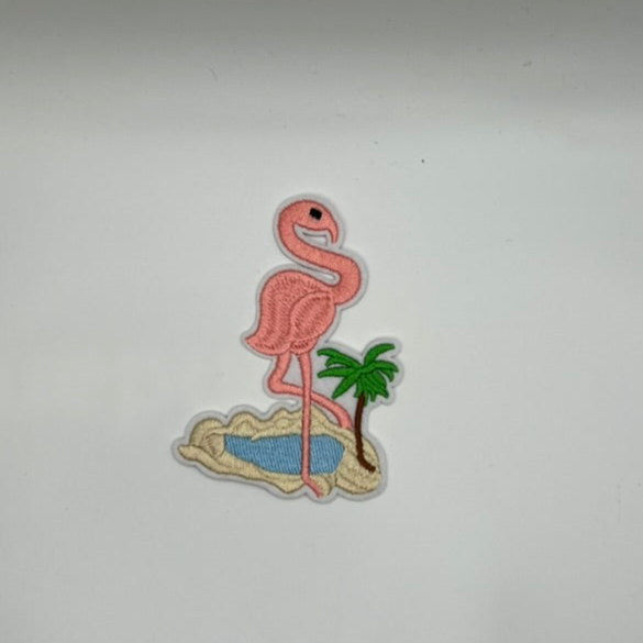 Flamingo on Beach