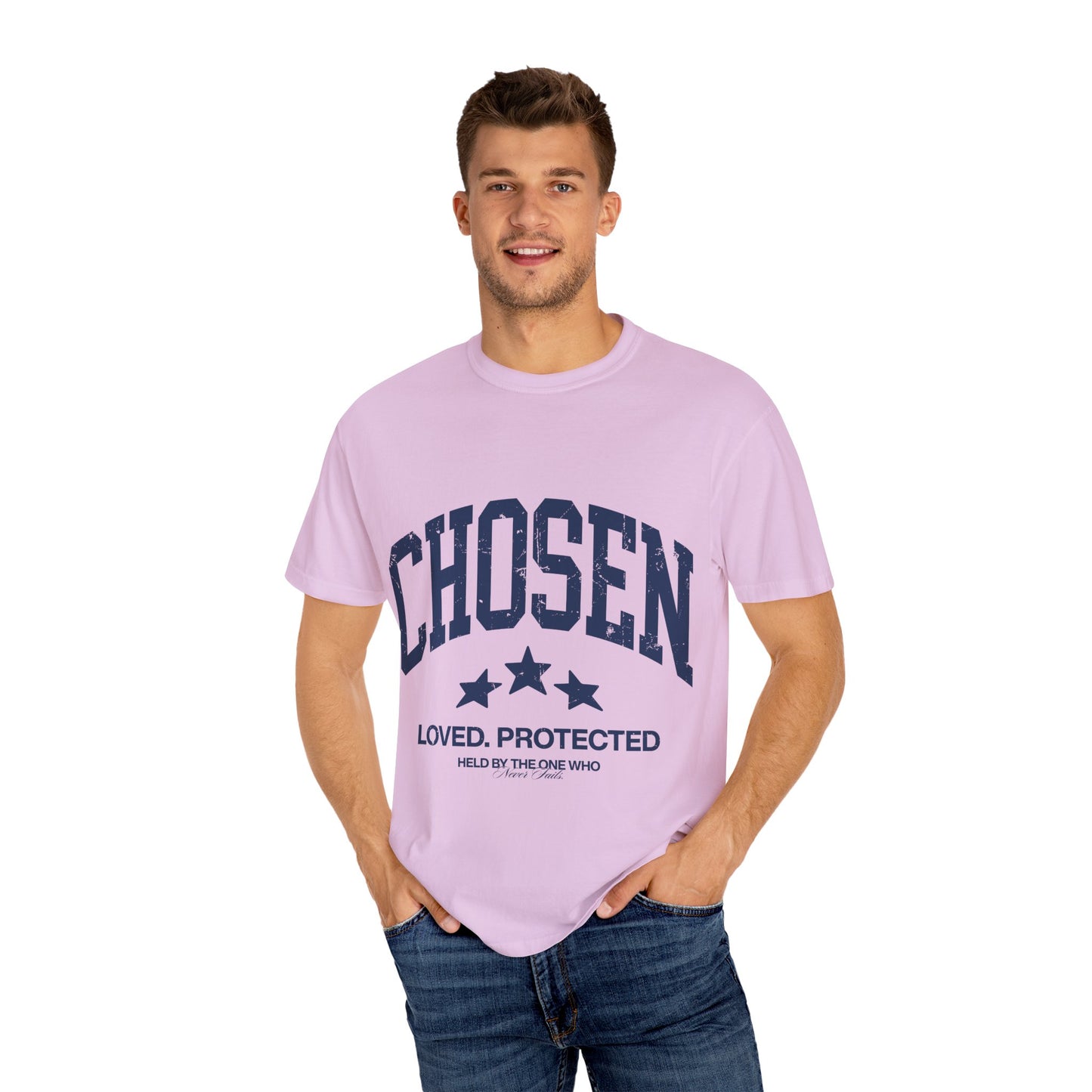 Chosen T-Shirt — "Chosen: Loved. Protected." Graphic Tee