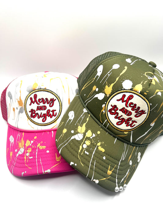 Merry & Bright Snapback Hat