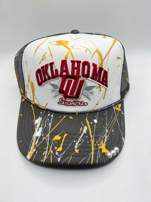 Oklahoma Sooners - Gray and White