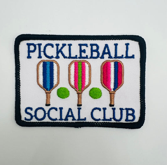 Pickleball Social Club Patch