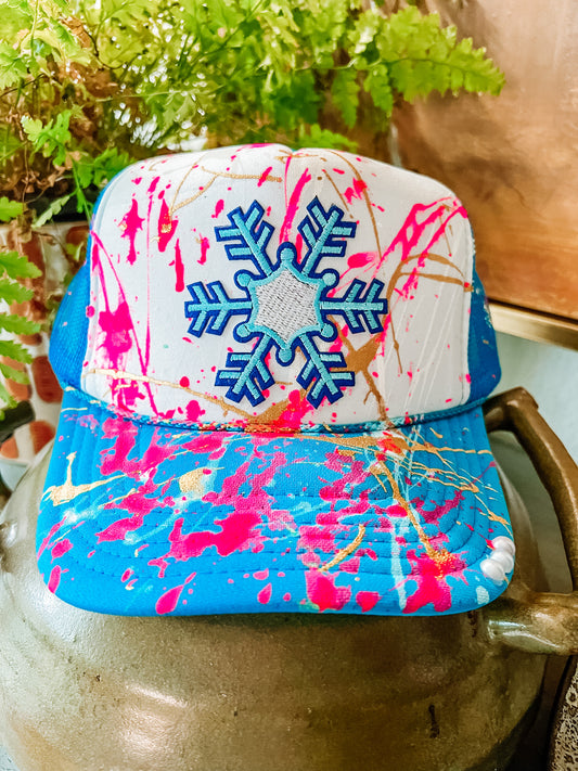 christmas trucker hat